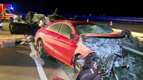 Ein Toter und zwei Schwerverletzte bei Geisterfahrt