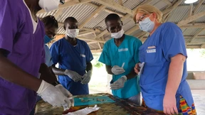 Dank Ebola für Corona gewappnet