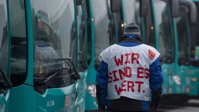 Weitere Warnstreiks von Busfahrern drohen