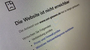 Universität Gießen möglicherweise wochenlang offline