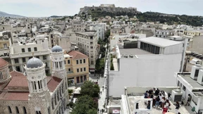 Athen zeigt zwei Gesichter