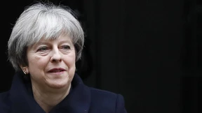 May am Morgen zu Brexit-Gesprächen in Brüssel