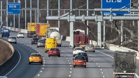 Güter auf der Gummibahn