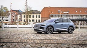 Auf einen Audi Q4 e-tron mit Technik & Motor