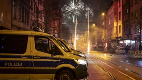 Silvesterfeier unter Polizeischutz