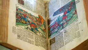 Die Bibel auf eine Kabeltrommel spannen?