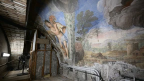 Elektriker entdeckt Fresken in römischer Villa