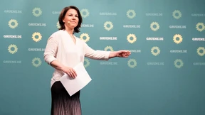 Baerbock kann ihre Enttäuschung nicht verhehlen