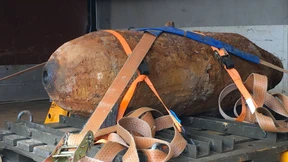 500 Kilogramm schwere Bombe in einem Waldstück entdeckt