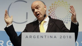 Umstrittener Infantino hält Rede auf G-20-Gipfel
