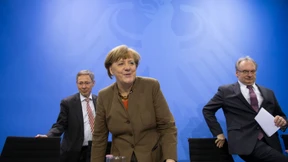 Merkel: „Ich finde, dass wir sehr viel auf den Weg bringen“