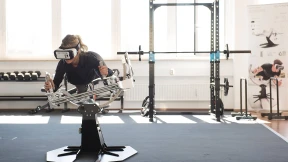 Muskeltraining im Fliegen