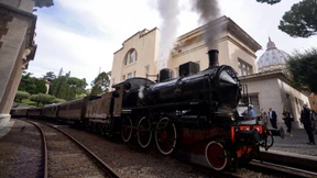 Unter Dampf nach Castel Gandolfo 