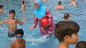 Ein Schwimmbad für Muslime