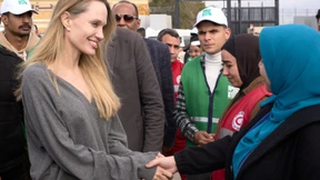 Angelina Jolie besucht Grenzübergang Rafah