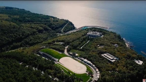 Degustationsraum mit Meerblick für den russischen Präsidenten