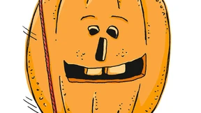 Viel Spaß mit dem Kürbis