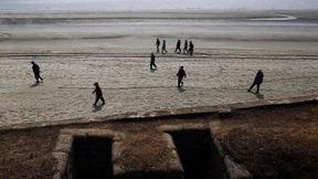 Nordkoreaner schwimmt nach Südkorea