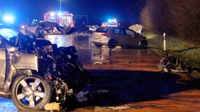 Drei Tote bei Unfall auf der A1