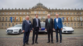 Kretschmanns Auto-Gipfel im Hochglanzformat