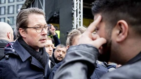 Taxi-Proteste gegen Shuttle-Dienste