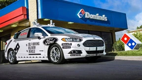 Wenn die Pizza mit dem Roboter-Auto kommt