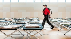 Mehr als 200 Betten statt zwei Basketballmannschaften