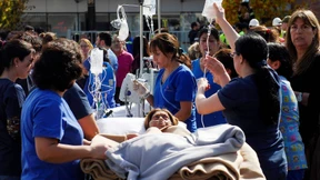 Explosion in Krankenhaus