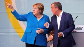 Herzbeben bei Laschets Wahlkampffinale