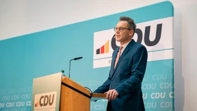 CDU-Chef warnt vor Linksbündnis