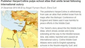 Schulbuchverlag löscht Israel von der Landkarte