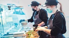 Salat ist das neue Fastfood