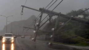 Taifun „Meranti“ legt Süden Taiwans lahm 