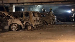 65 Autos brennen bei Feuer am Flughafen Münster Osnabrück