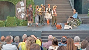 Ein ungleicher Kampf auf der Bühne