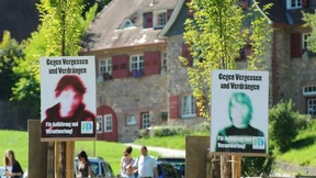 Über die Niederungen aus dem Tal