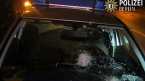 Emotionale Botschaft nach Steinwürfen auf Polizisten