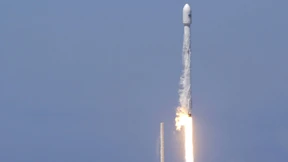 Weltraumteleskop von Space X im All