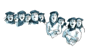 Er geht nicht sang- und klanglos unter