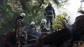 Mindestens 22 Tote nach Raketentreffer auf Personenzug