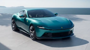 Erste Sitzprobe im Ferrari Amalfi