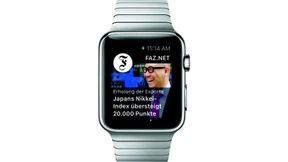 Frankfurter Allgemeine Zeitung bringt App zum Start der Apple Watch heraus