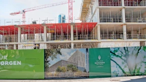 Erster von sieben Bürobauten