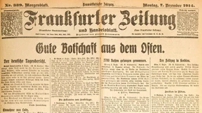 Was Frau Mawer in Frankfurt erlebt haben will