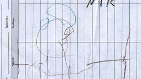 Einbrecher gesucht: Knirps malt „Phantombild“