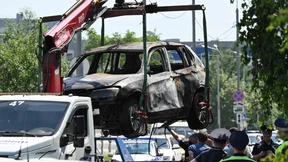 Wieder explodierte nahe Moskau ein Auto