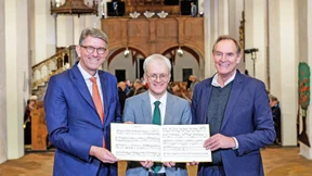 Bach-Forscher an der richtigen Stelle