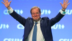 Laschet hat den Saal auf seiner Seite