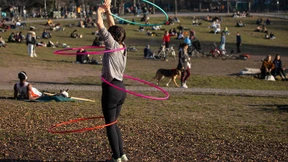 Immer schön die Hüften kreisen