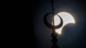 Ringförmige Sonnenfinsternis begeistert Beobachter